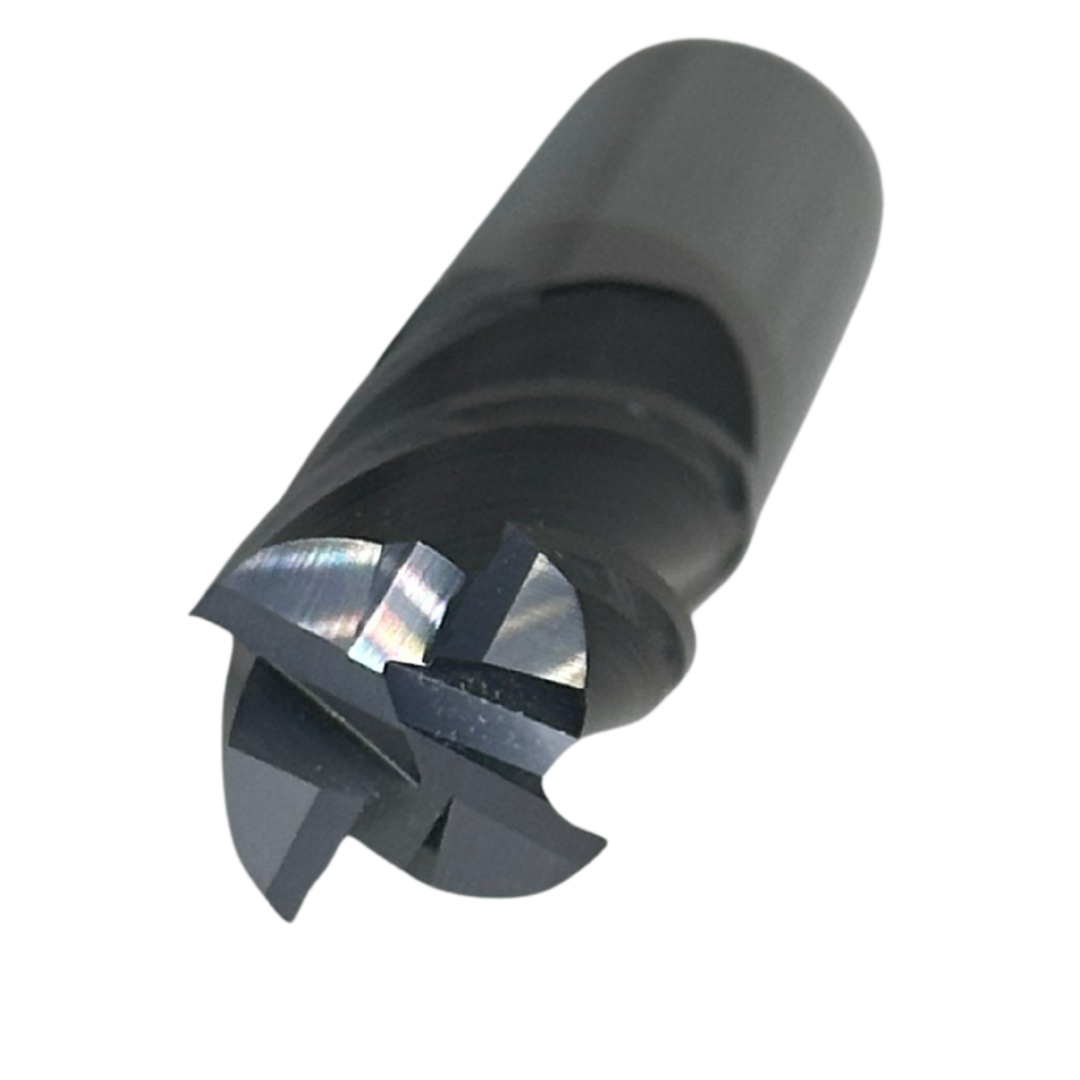 Cortador Carburo 4 Filos Punta Plana TiAlN YG-1
