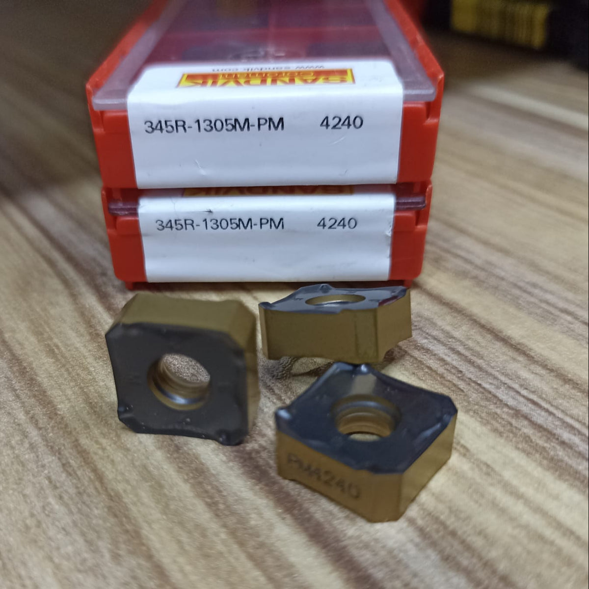 Inserto Carburo 345R-1305M-PM 4240 Sandvik