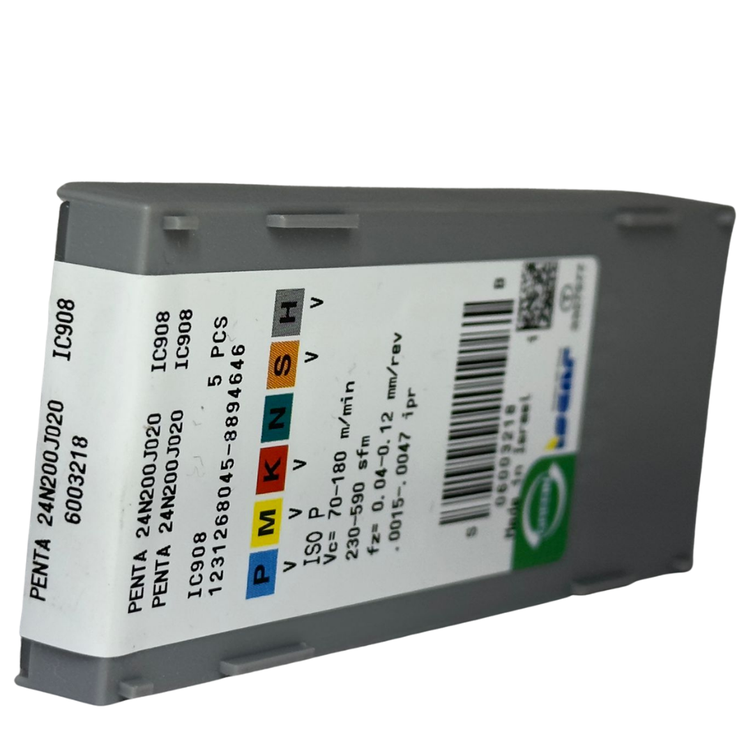 Inserto Carburo PENTA 24N200J020 IC908 Iscar