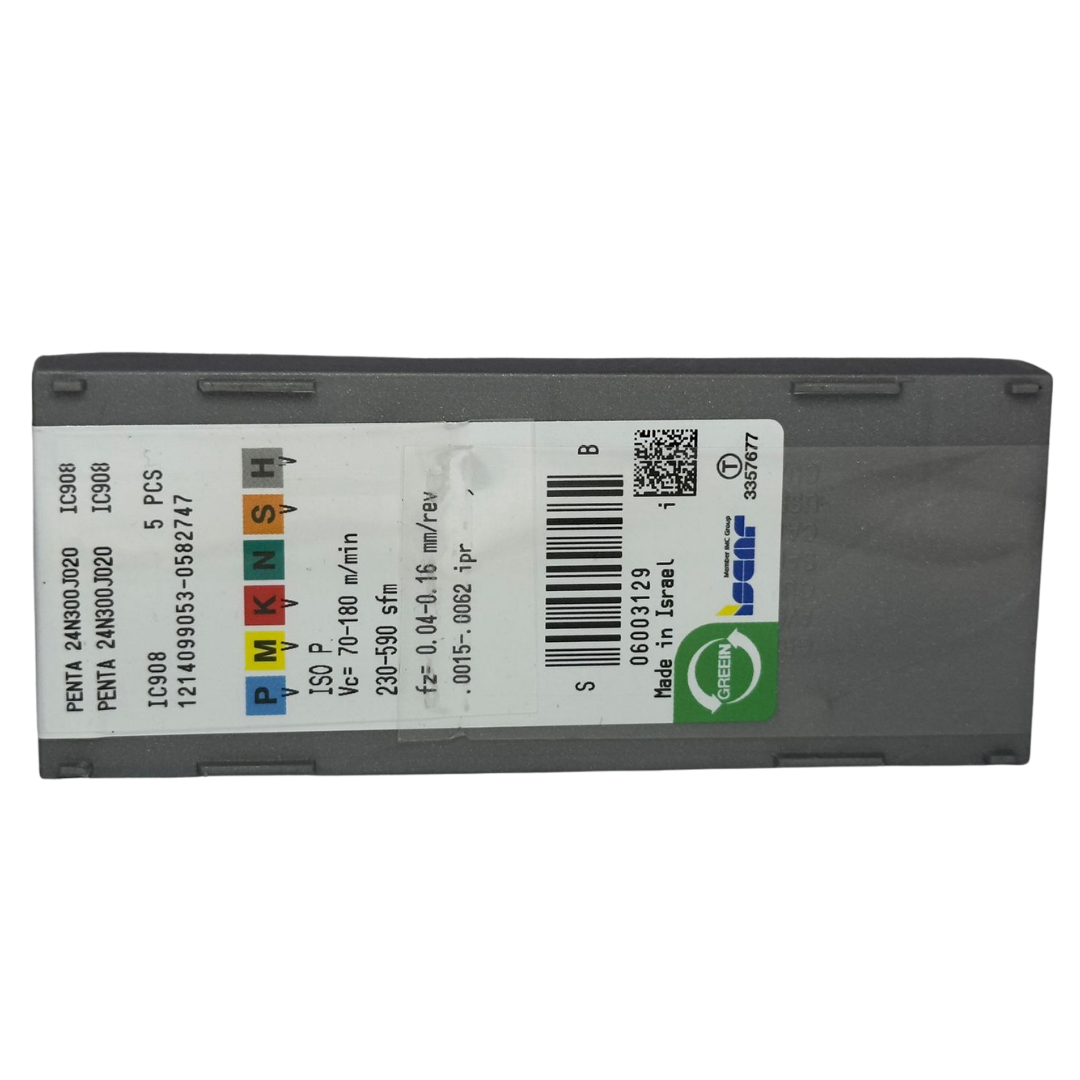 Inserto Carburo PENTA 24N300J020 IC908 Iscar