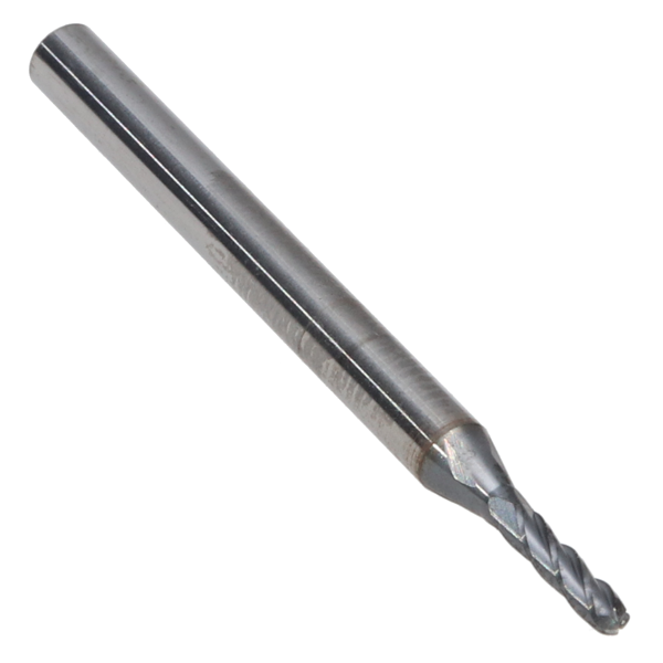 Cortador Carburo 4 Filos Punta Bola TiALN Mastercut