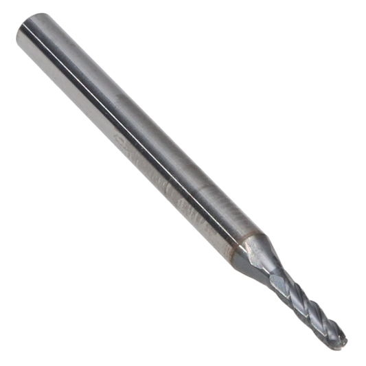 Cortador Carburo 4 Filos Punta Bola TiALN Mastercut