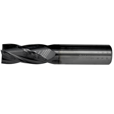 Cortador Carburo 4 Filos Punta Plana TiAlN YG-1