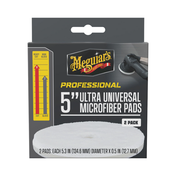 DISCOS MICROFIBRA ULTRA UNIVERSAL PROFESIONALES 5 PACK 2 MEGUIARS
