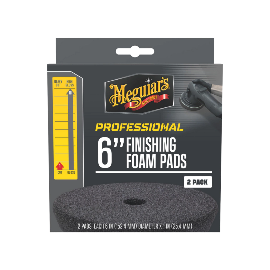 DISCO DE ESPUMA DE ACABADOS PRO 2 PIEZAS 6 MEGUIARS