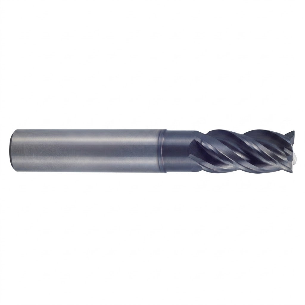 Cortador Vertical (End Mill) de Carburo Sólido 4 Filos con Alcance Extendido YG-1