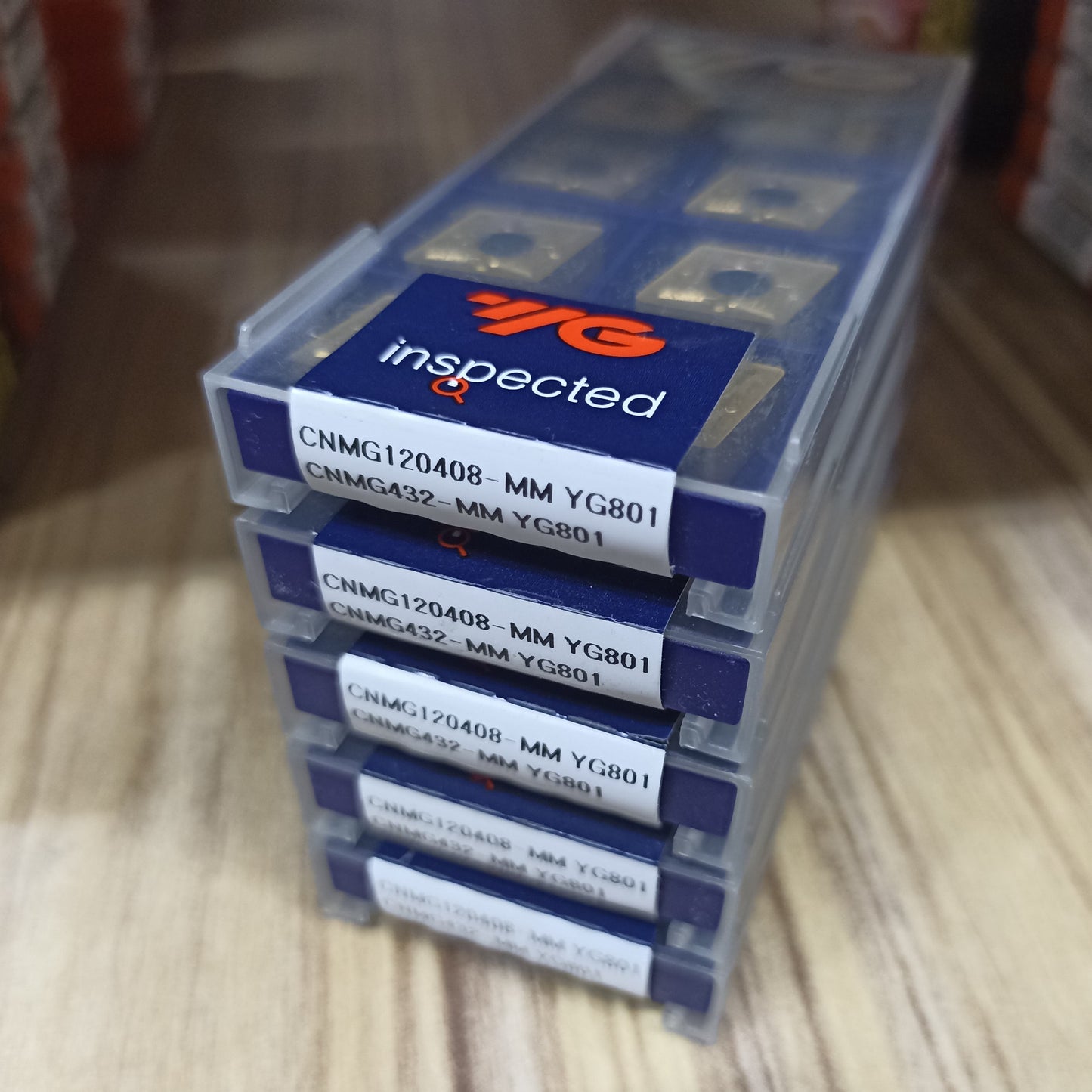 Inserto carburo CNMG 120408 YG1