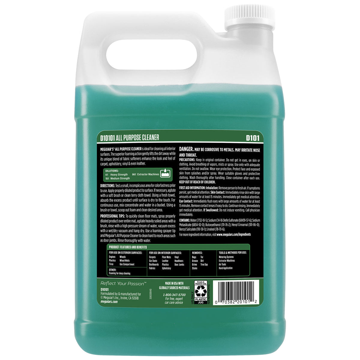 LIMPIADOR MULTIPROPOSITO 1 GALON MEGUIARS
