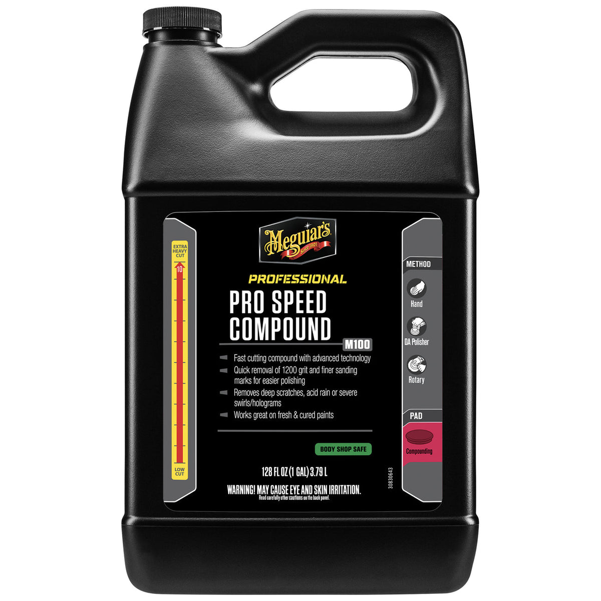 COMPUESTO PULIDOR 1 GALON PRO SPEED COMPOUND MEGUIARS