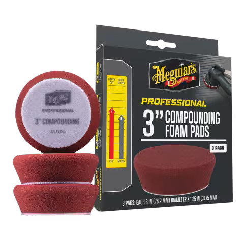 DISCOS ESPUMA COMPUESTO PROFESIONALES 3 PACK 3 MEGUIARS
