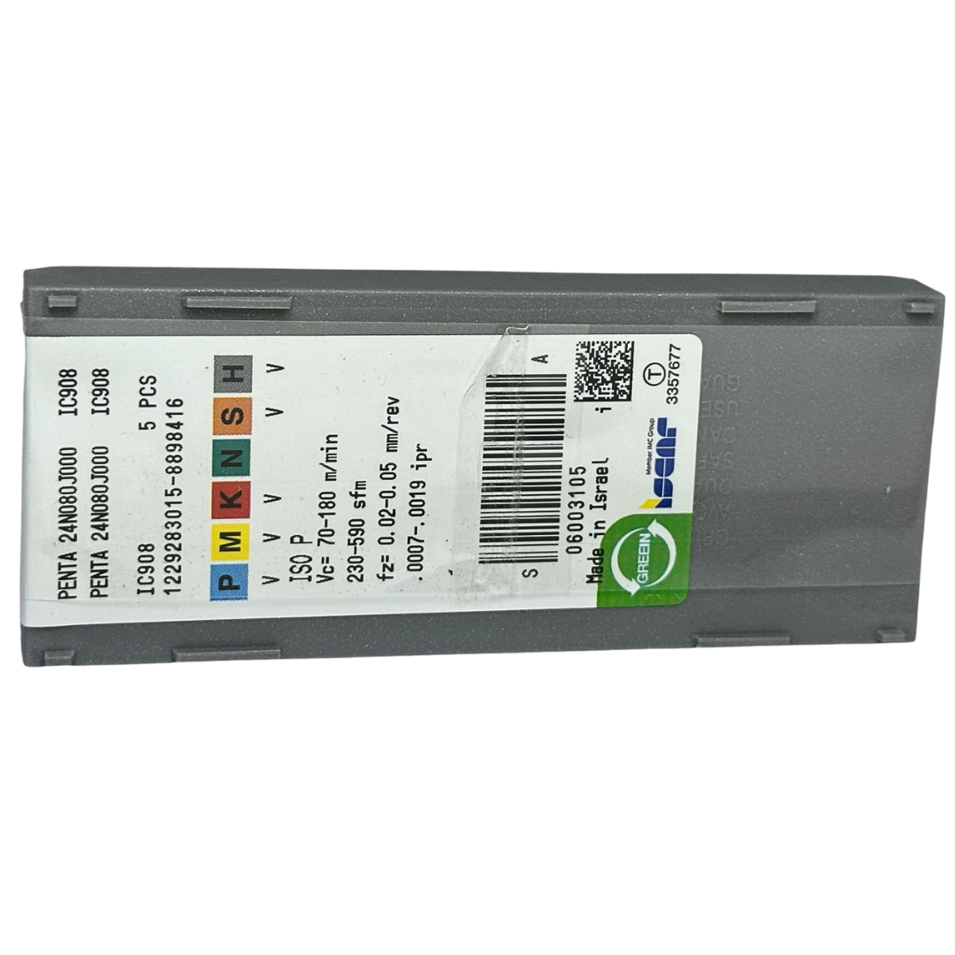 Inserto Carburo PENTA 24N080J000 IC908 Iscar