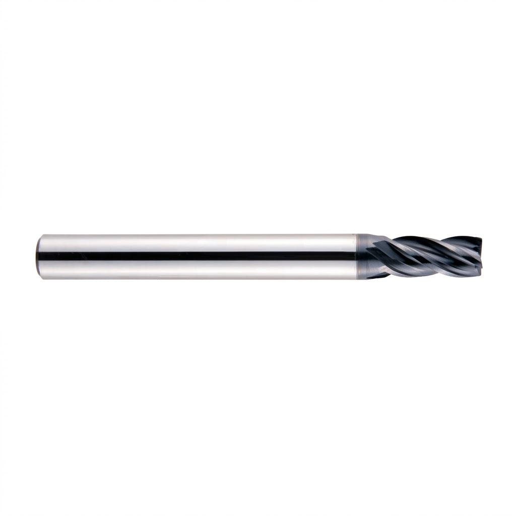Cortador Vertical de Carburo 4 Filos, Longitud Regular, Zanco Liso YG-1